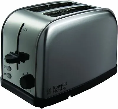 £24.89 • Buy Russell Hobbs Futura 2 Slice Toaster Stainless Steel 850W Silver - 18780