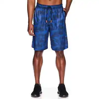 ALL SIZES And1 Mens Basketball Gym Workout Running Shorts Blue  M L XL 2XL 3XL • $24.95