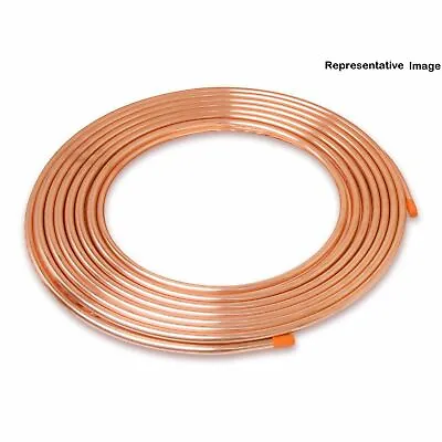 1/4  OD X 50' Copper Refrigeration -HVAC Tubing Coiled Lowest Price On Ebay!!! • $46.99