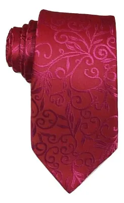 Swirl Paisley Floral Flower Handmade Regular Width Men Tie UK Wedding • £3.99