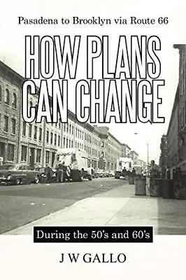 Pasadena To Brooklyn Via Route 66-How Plans Can Change-During The 50's And 60... • £16.56