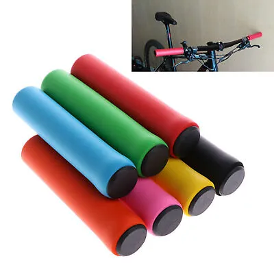 Sponge Foam Handlebar Grips Handle Cover Sleeves For Mountain Bike Cycling Parts • $6.42