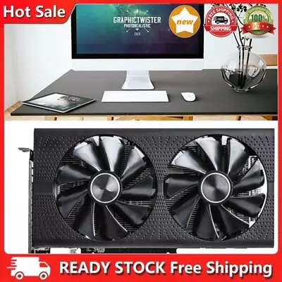 RX 580 8GB Graphics Card PCI-E 3.0 0x16 Graphics Card With Dual Fan For Gaming • $169.83