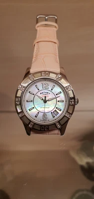 £35 • Buy ROTARY Chronospeed Ladies Watch Mother Of Pearl Face Swarovski Crystals RRP£189 