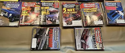 103 Mustang Monthly Magazines - Lot Of 103- Years 94 97 98 99 00 01 02 03 • $149.95