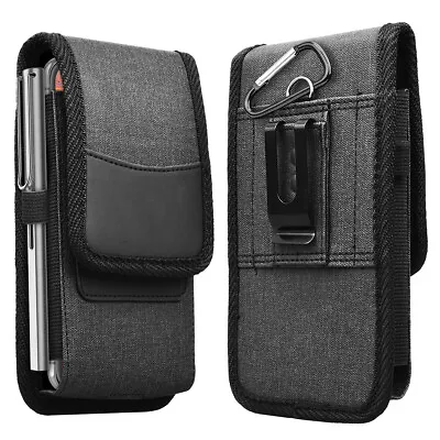 Cell Phone Holster Belt Clip Loop Carrying Pouch Wallet Case For Iphone Samsung • $8.89