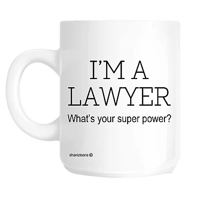 Christmas Gift Lawyer Novelty Gift Mug SHAN396 • £10.21