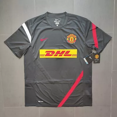 Manchester United 2011-2012 Training Jersey Football Shirt 423942-060 Size L NWT • $49.99