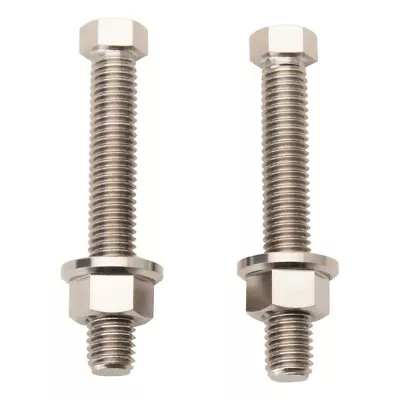 TUSK Titanium Motorcycle Rear Wheel Chain Tension Swingarm Axle Adjuster Bolts • $21.99