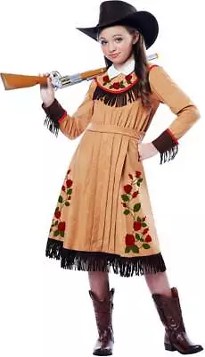 California Costume Annie Oakley Cowgirl Child Girls Halloween Outfit 00479 • $15.78