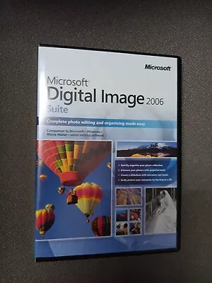 Microsoft Digital Image 2006 Suite - 2-Disc Set - NO Manual • $21.90