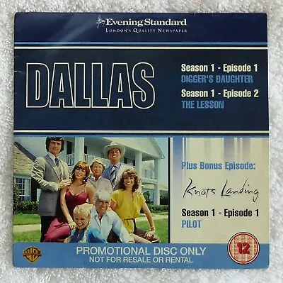 £1.99 • Buy Dallas (2 Episodes)/Knots Landing (1 Episode) (Evening Standard Promo) DVD
