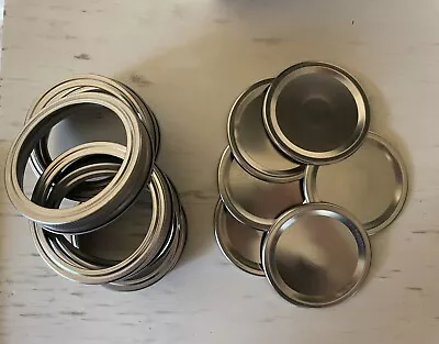 Mason Jar Lids And Rings • $2