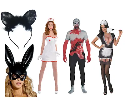 Halloween Costume Fancy Dress Zombie Bunny Maid Nurse Men Women FAST DELIVERY UK • £4.50