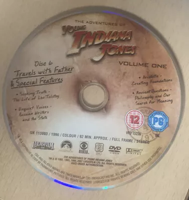 [DISC ONLY ]The Adventures Of Young Indiana Jones DVD Vol 1 Replacement Disc 6 • £3.99