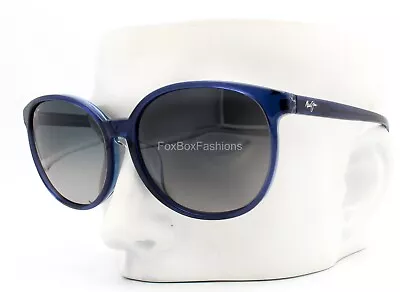 Maui Jim Water Lily MJ 796-08D Sunglasses Crystal Blue W/ Gray Polarized  • $95