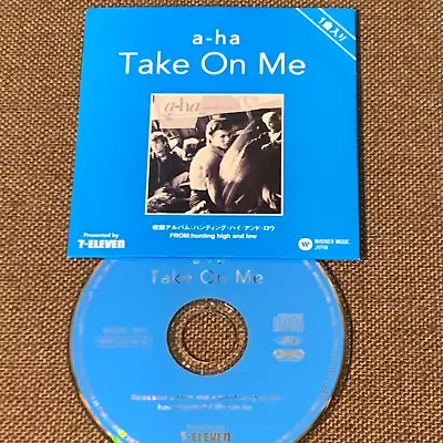 Promo-only A-HA Take On Me JAPAN 7-ELEVEN 1-track 3  CD SINGLE WQSE-1001 W/ PS • $129.99