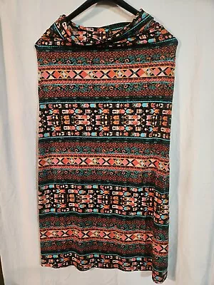 Mossimo Supply Co. Women's Knit Maxi Coral Print Skirt Size Small • $11.95