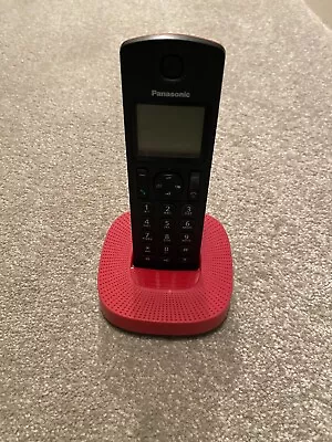 Panasonic KX-TGC310SP Digital Cordless Telephone - Black/Red • £12.50