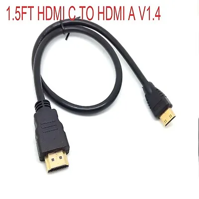 Mini HDMI C TO HDMI A AV Audio Video Cable For Kocaso MID M1063 B M1063w Tablet • $3.60