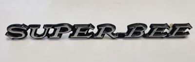 $195 • Buy 1970 Dodge Superbee Hood Scoop Nameplate Emblem Original & Rare NOS 2998749