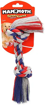 Mammoth Cloth Rope Bone Dog Toy Medium 12” Color Varies • $10