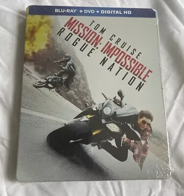 Mission: Impossible: Rogue Nation [New Blu-ray] Steelbook • $10.96