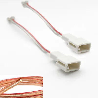 2x Car Stereo Speaker Wire Harness Adapter Connector Cable For Toyota • $7.95