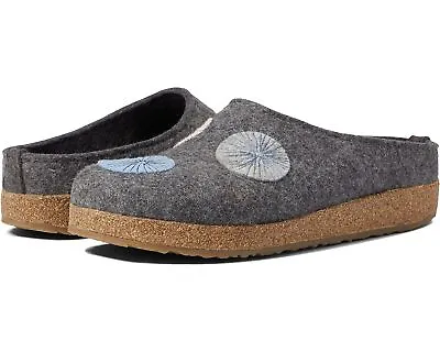 £76.90 • Buy HAFLINGER Grizzly Radius GRAY Arch Support Wool Slipper  EU 37 38 39 40 41 42