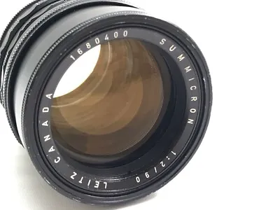 Leica Leitz 90mm F/2 Summicron M Visoflex Mount (NJL019859) • $1155