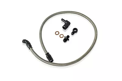 Ford BA BF FG FGX Falcon Braided Turbo Water Line Feed Kit Garrett GT3576 GT3582 • $169.90