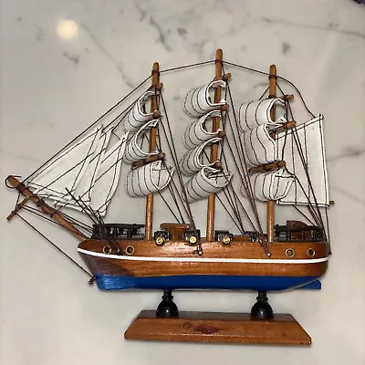 Vintage Wooden Model Boat “Cutty Sark” • $16.50