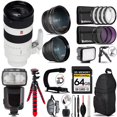 Sony FE 70-200mm F/2.8 GM OSS II Lens + LED Light +Tripod -64GB Kit • $2500.99