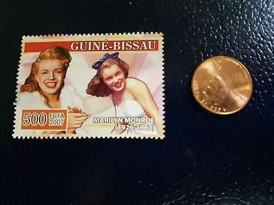 Marilyn Monroe American Actress 2007 Guine- Bissau Perforated Stamp • $4.99
