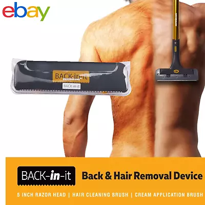 Groomarang Back & Body Hair Removal Shaver Razor Big Blade Hairy Back Remover  • £4.25