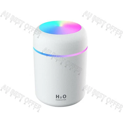$15.39 • Buy 1L Ultrasonic Air Humidifier Mist Aroma Diffuser Oil Purifier LED Light USB AUS
