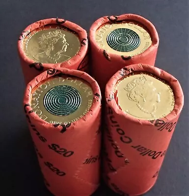 2021 Australia Uncirculated $1 Dollar Donation Coin Security Roll H/T • $22