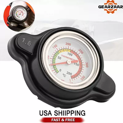 High Pressure Radiator Cap Temperature Gauge 1.8 For Honda Trx 450R Atv Quad * • $12.28