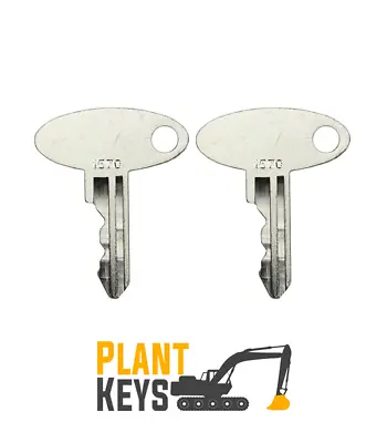 Massey Ferguson 1570 (Set Of 2) Tractor Keys • $9.99