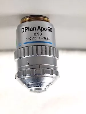 Olympus DPlanAPO 60x Dry W/ Correction Collar 160 TL Microscope Objective • $699.99