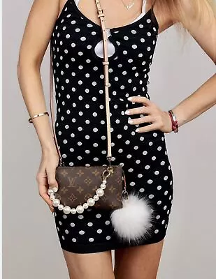 Zara Polka Dot Mini Dress Spaghetti Straps Black/White Size M/L NEW • $24.21