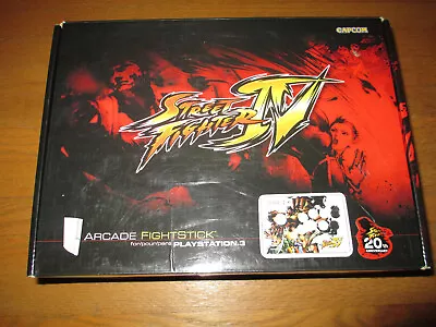 Street Fighter Iv Ps3 Arcade Fight Stick Mad Catz Capcom 100% Complete Cib • $79.95