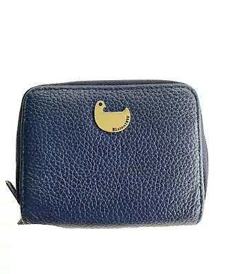 Buxton Wizard Women RFID Blue  Leather Credit Card ID Wallet • $18.56