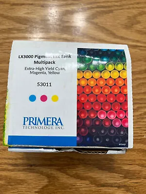 Primera LX3000 Pigment Ink Tank Multipack Cartridge Set 5301 OPEN PARTIALLY USED • $93.99