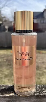 Victoria's Secret BARE VANILLA Fragrance Mist Body Spray 8.4oz/250ml NEW • $14.50
