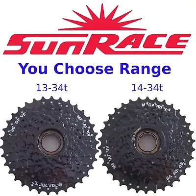 SunRace MFM300 7 Speed Mountain Bike Freewheel Fit Shimano Black 13-34 Or 14-34 • $17.80