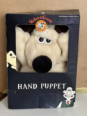 Rare Vintage W & G Plush Gromit Hand Puppet In Original Box Born To Play In Box • £9