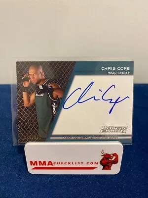 2011 Topps UFC Title Shot The Ultimate Fighter /200 Chris Cope Rookie Auto RC • $7.99