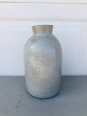 Antique COWDEN Harrisburg Pa Gray Stoneware Crock Jar • $75