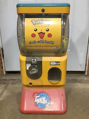 Discount Vintage TOMY Yujin Gatcha Vending Machine W/ Pokemon Capsules • $224.99